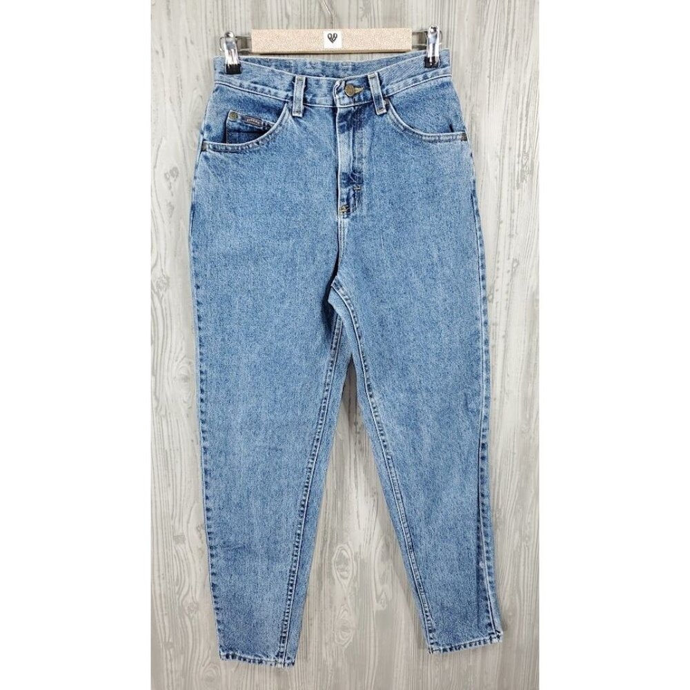 Vintage 90s Riders Jeans Mom Jean Tapered High Waist Relaxed Coastal Cowgirl - Picture 5 of 10